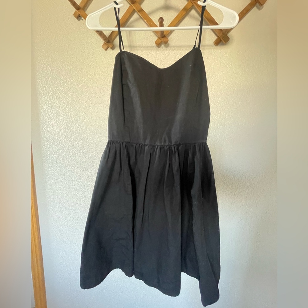 H&M Black spaghetti strap sundress